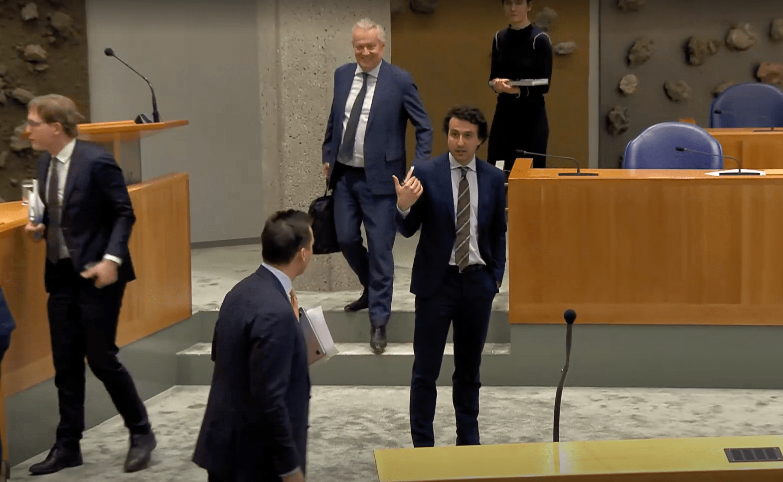 Jesse Klaver bedreigd door Thierry Baudet