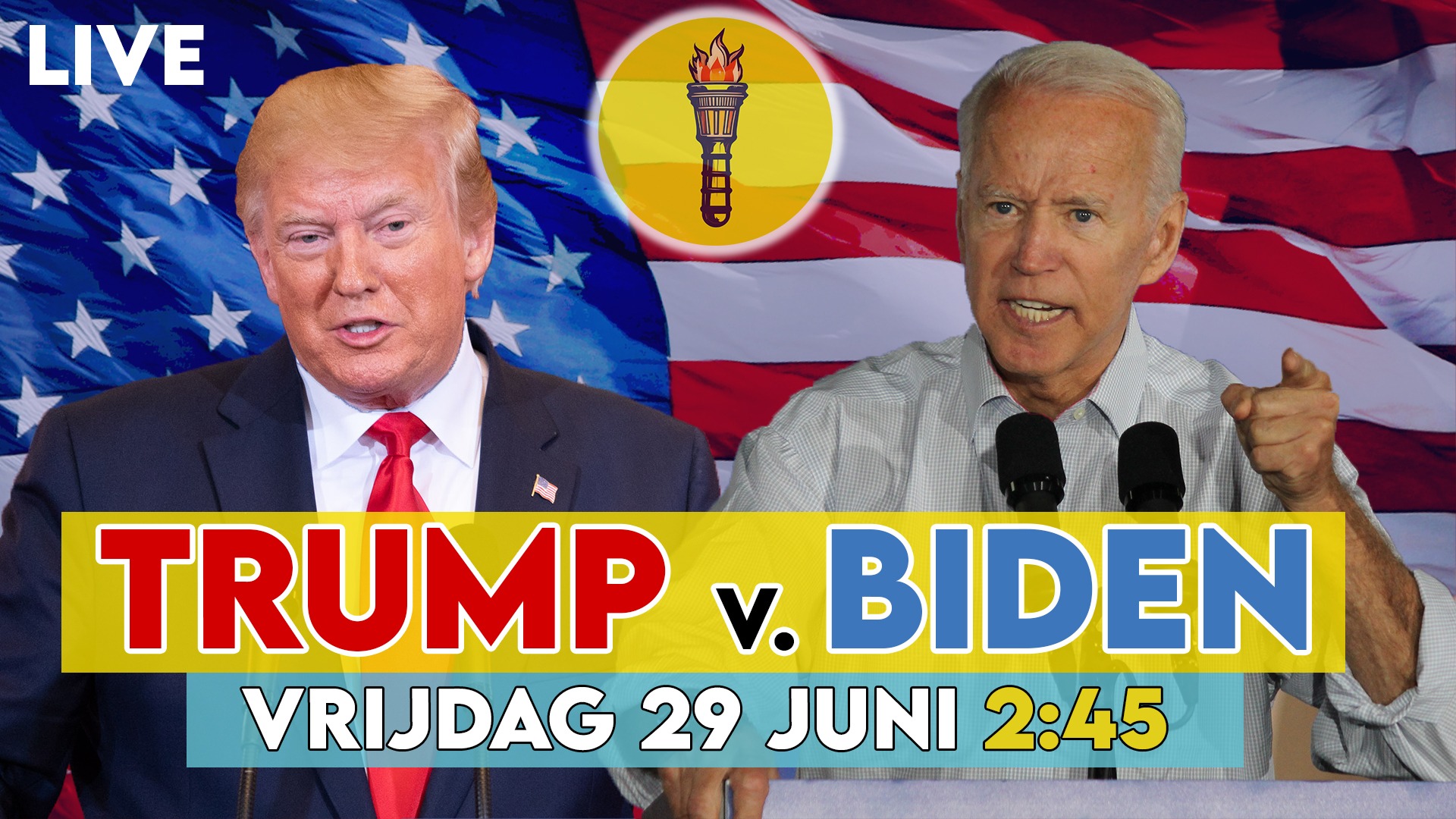 Hoe kun jij het Trump/Biden-debat volgen?