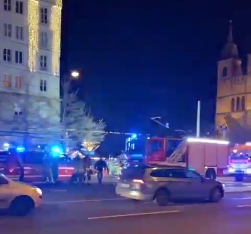 Bloederige aanslag in Maagdenburg eist tientallen levens op
